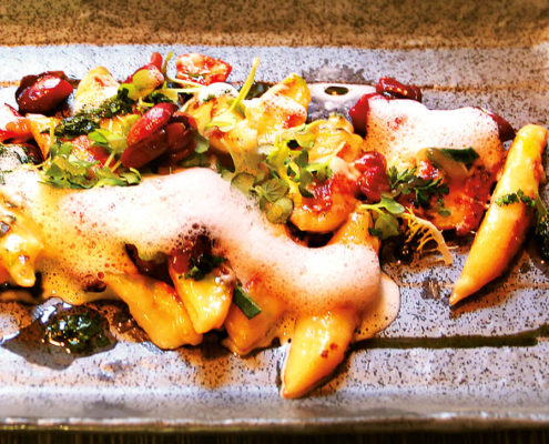 Gourmet Küche im Restaurant Byliny für Tauffeiern in Düsseldorf